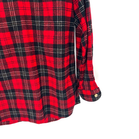 Pendleton plaid tartan wool button front women’s shirt - Picture 3 of 3